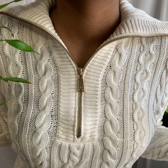 Ralph Lauren quarter zip sweater - Picture 3 of 4